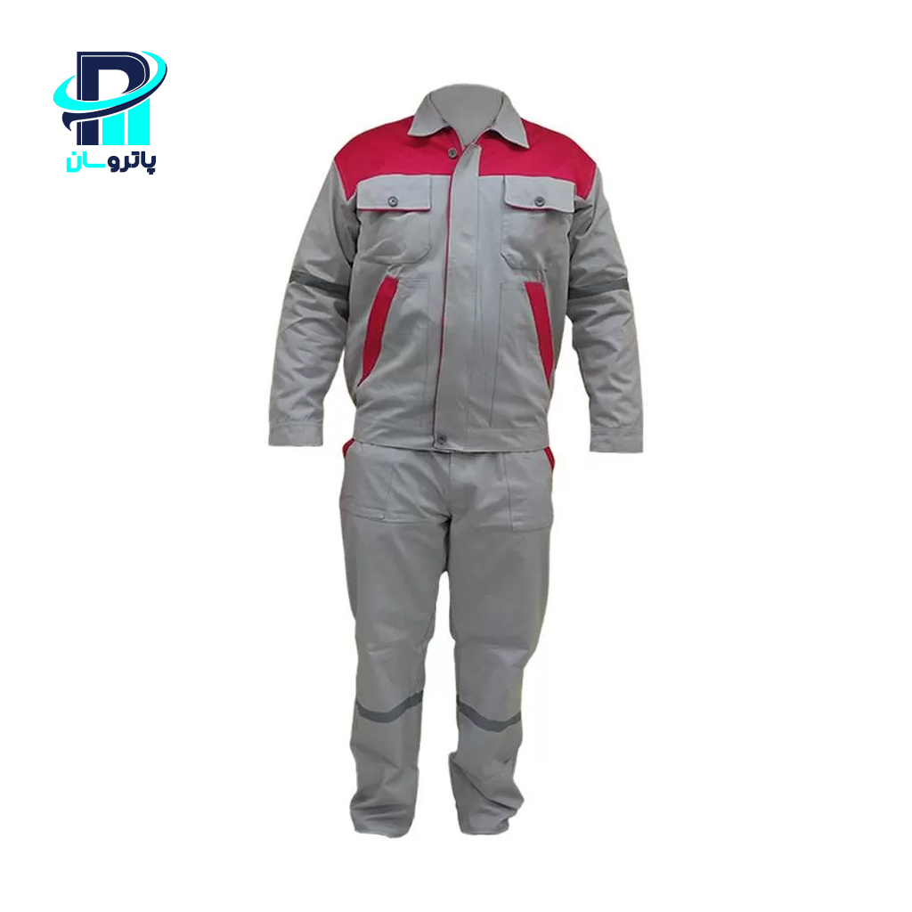 jacket-pants-dena-1 کاپشن شلوار استخوانی بالا قرمز مدل دنا - Image 1