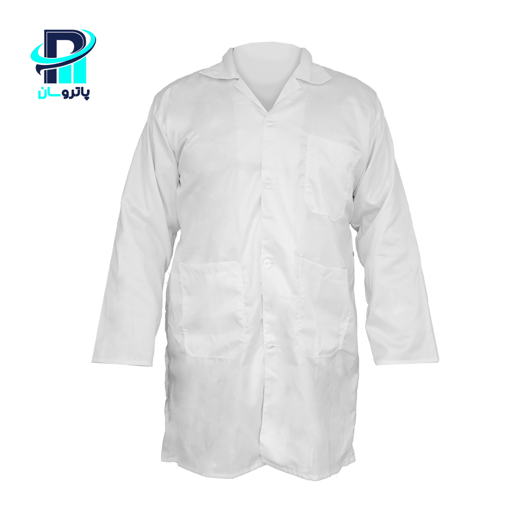 medical-coat-nikbin-1 روپوش پزشکی پاتروسان کد HOD-3002 - Image 1