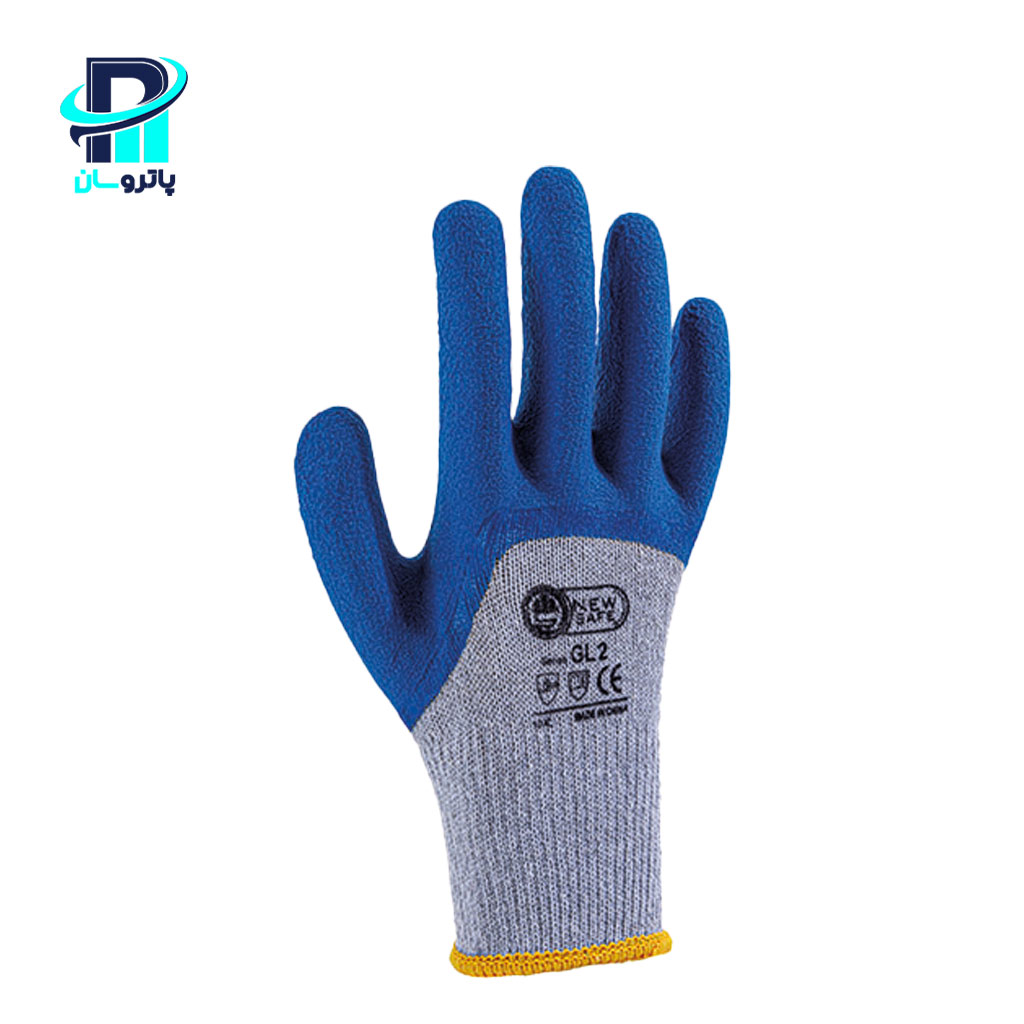 newsafe-cut-resistant-gloves-gl2-1 دستکش ایمنی ضد برش ۳/۴ فوم نیوسیف (NewSafe) مدل GL2 - روکش لاتکس تایلندی - Image 1