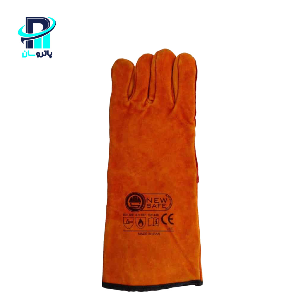 newsafe-leather-gloves-l401-3 دستکش چرمی جوشکاری هوبارت نیوسیف (NewSafe) مدل L401 - اقتصادی و مقاوم - Image 1
