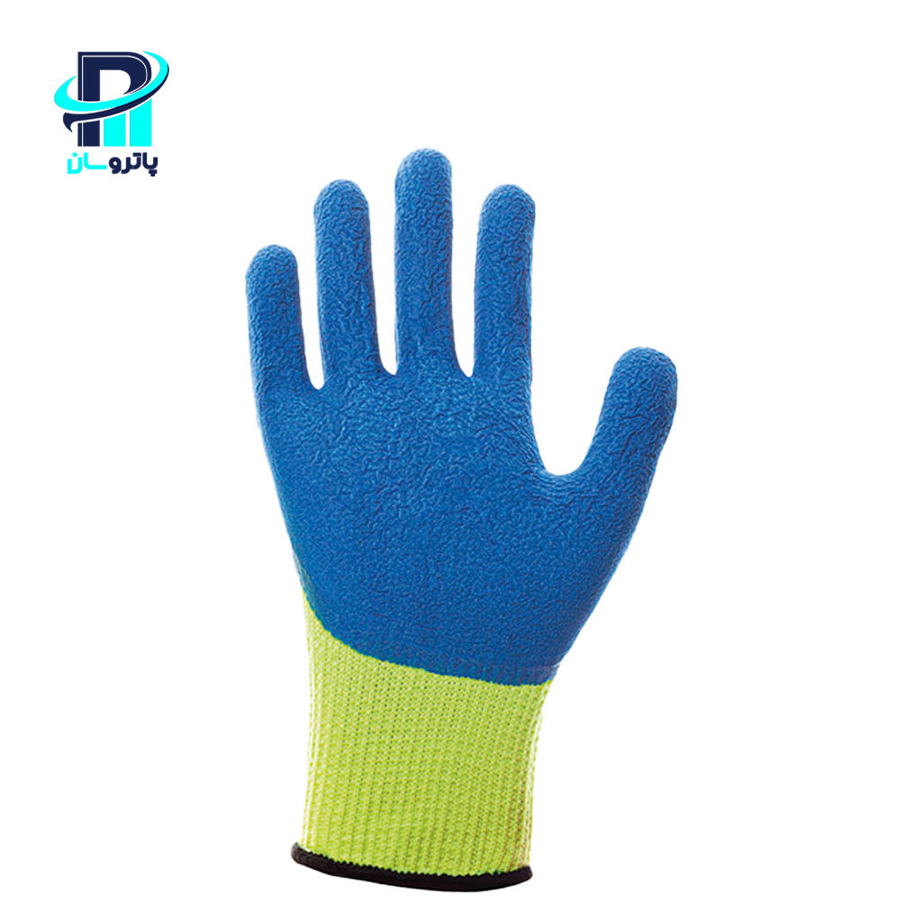 newsafe-winter-latex-gloves-gw1-1 دستکش ایمنی حولهای (زمستانی) ۳/۴ نیوسیف مدل GW1 - روکش لاتکس تایلندی - Image 1