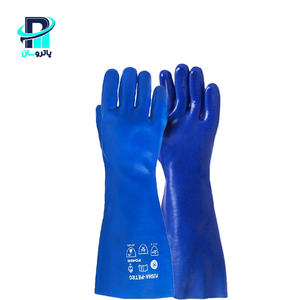 poosha-petro40-long دستکش ضد مواد نفتی پوشا پترو مدل PETRO 40 (ساق بلند) - Image 1