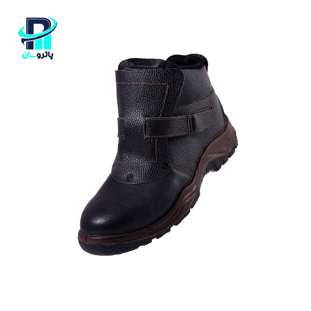 welding-safety-boots-1 پوتین ایمنی جوشکاری مدل آتشکاری بدون بند - Image 1