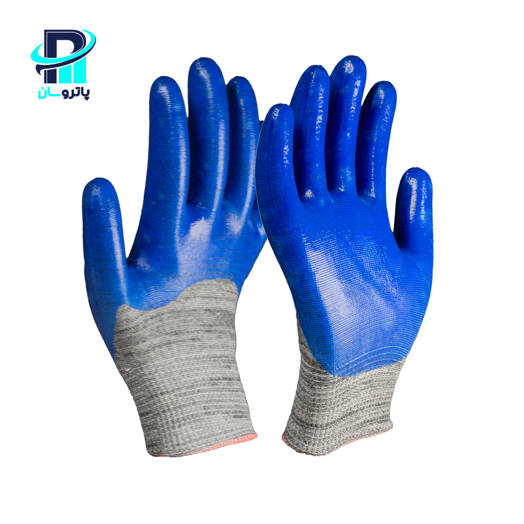 3-4-nitrile-protective-glove-1 دستکش نیتریل ۳/۴ اعتماد - Image 1