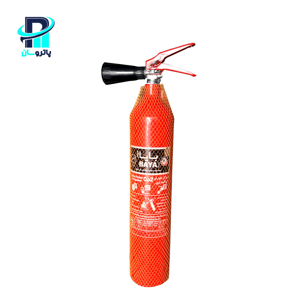 fire-extinguisher-co2-baya-3kg کپسول آتش نشانی CO2 بایا سیلندر 3 کیلوگرمی - Image 1
