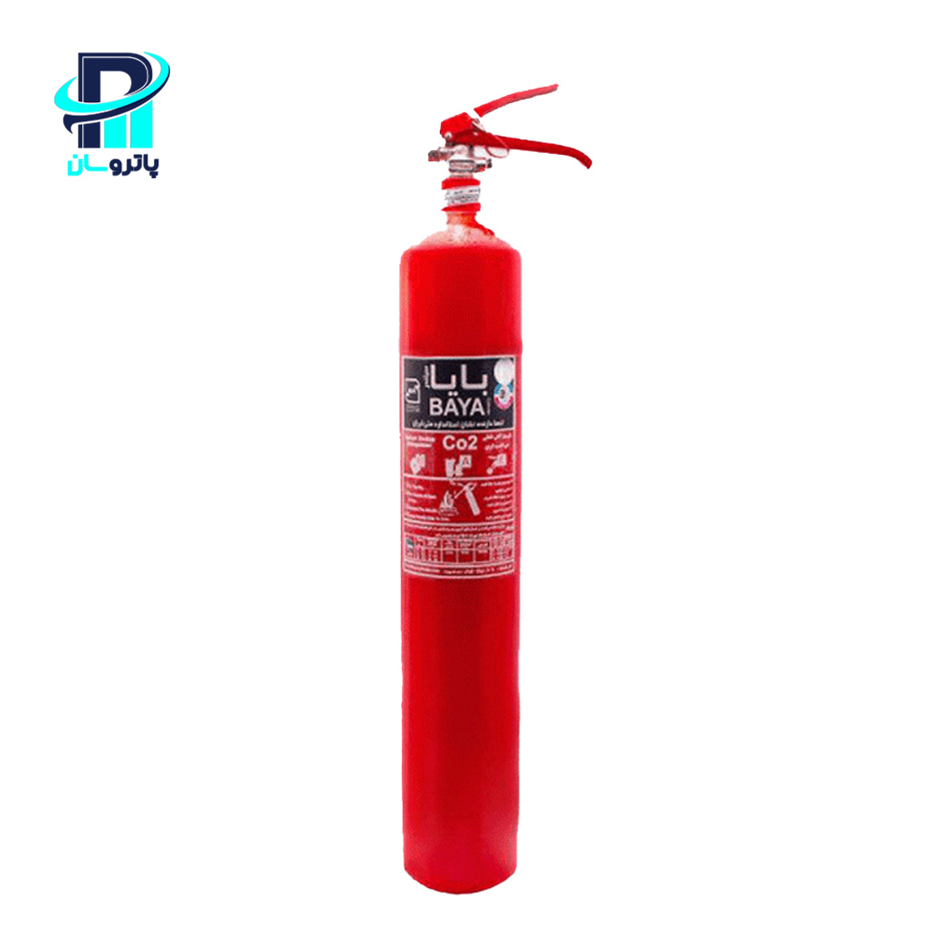 fire-extinguisher-co2-baya-6kg کپسول آتشنشانی CO2 بایا سیلندر 6 کیلوگرمی - Image 1
