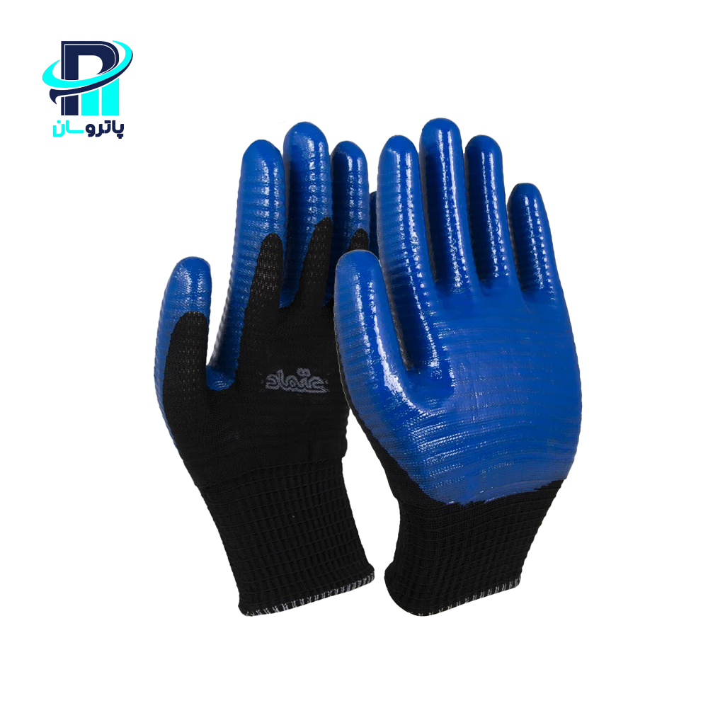 textured-nitrile-coated-safety-gloves-1 دستکش نیتریل شیاری اعتماد - Image 1