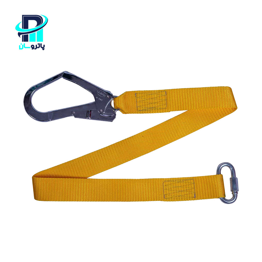 i-webbing-lanyard-without-shock-absorber لنیارد تسمهای I شکل بدون شوک گیر - Image 1