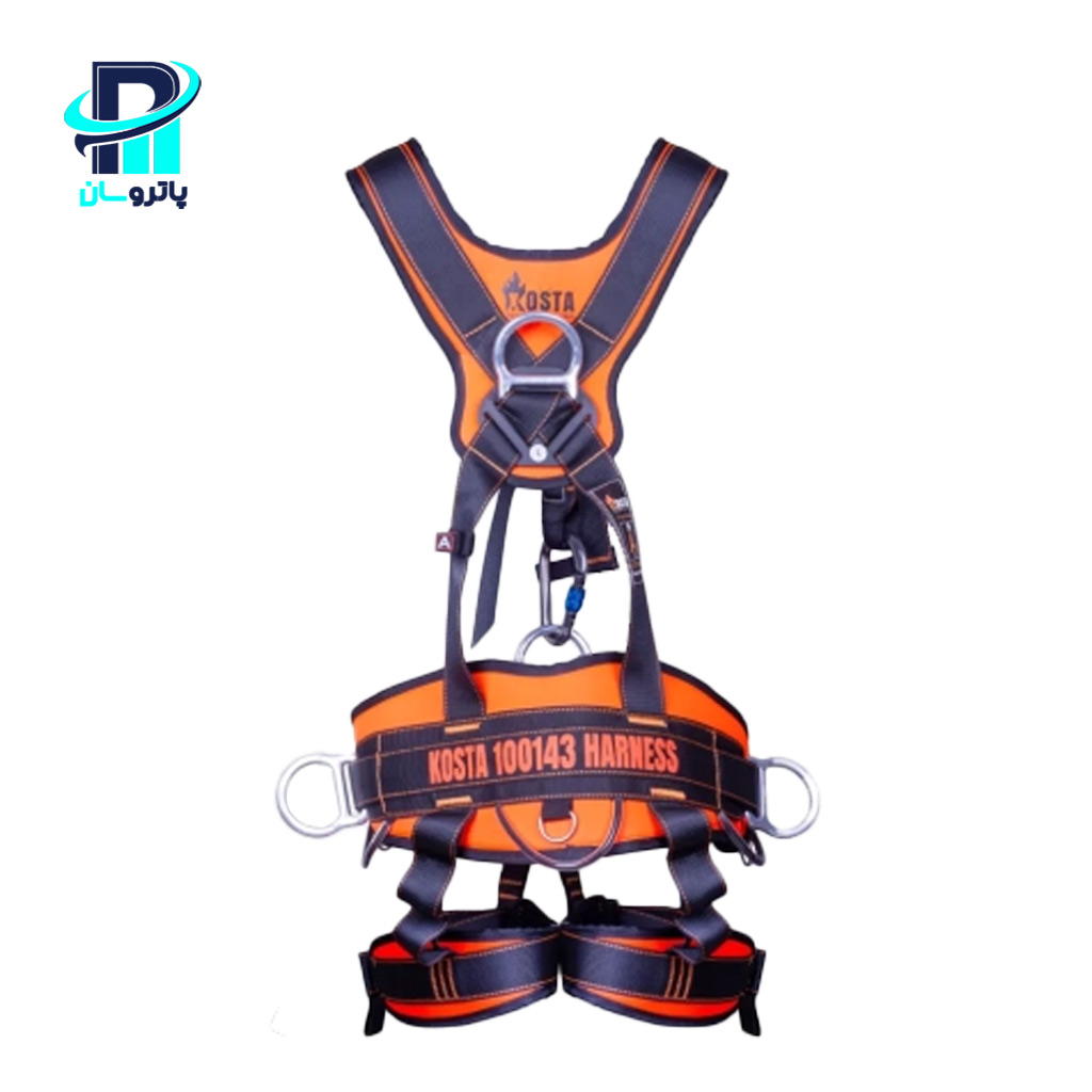 kosta-full-body-safety-harness-100143-1 کمربند کار در ارتفاع فول بادی KOSTA مدل 100143 - Image 1