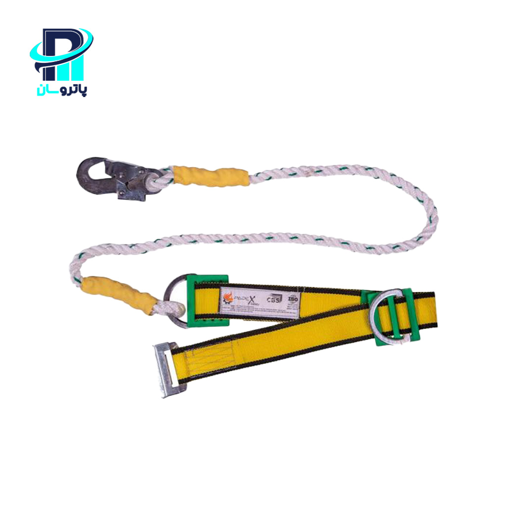 padox-double-hook-safety-belt-s020130 کمربند ایمنی سری دو قلاب پادکس مدل S020130 - Image 1